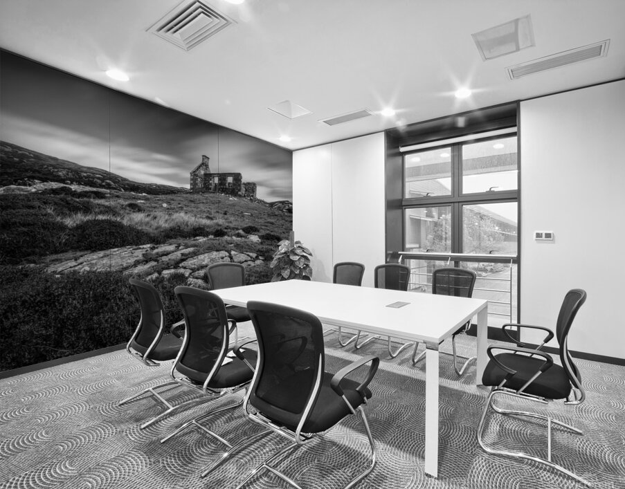 Abandoned Schoolhouse Wall Printing