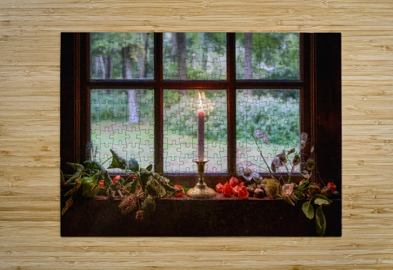 Farmhouse Candle Dave Bowman Puzzle printing