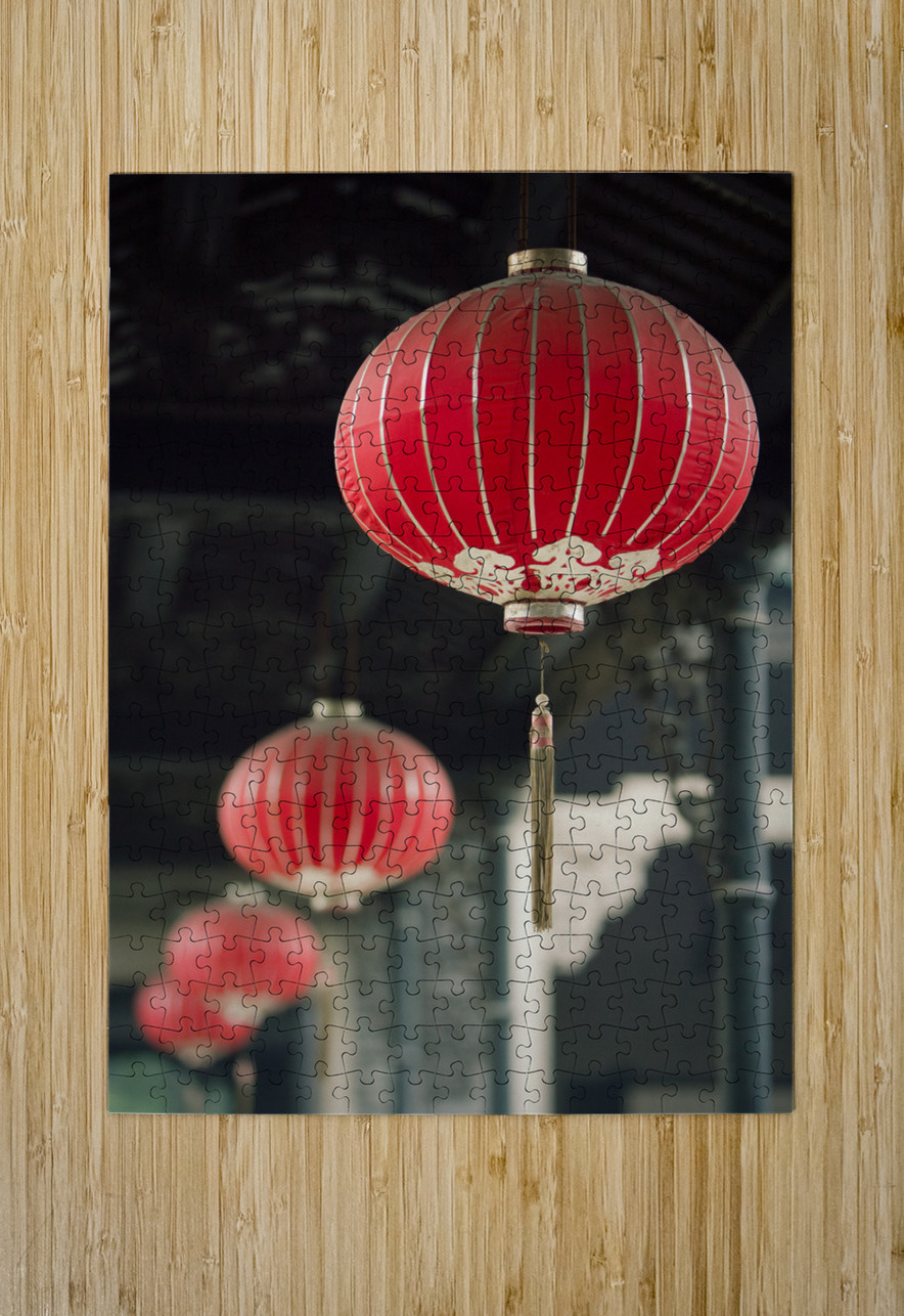 Chinese Lanterns Dave Bowman Puzzle printing