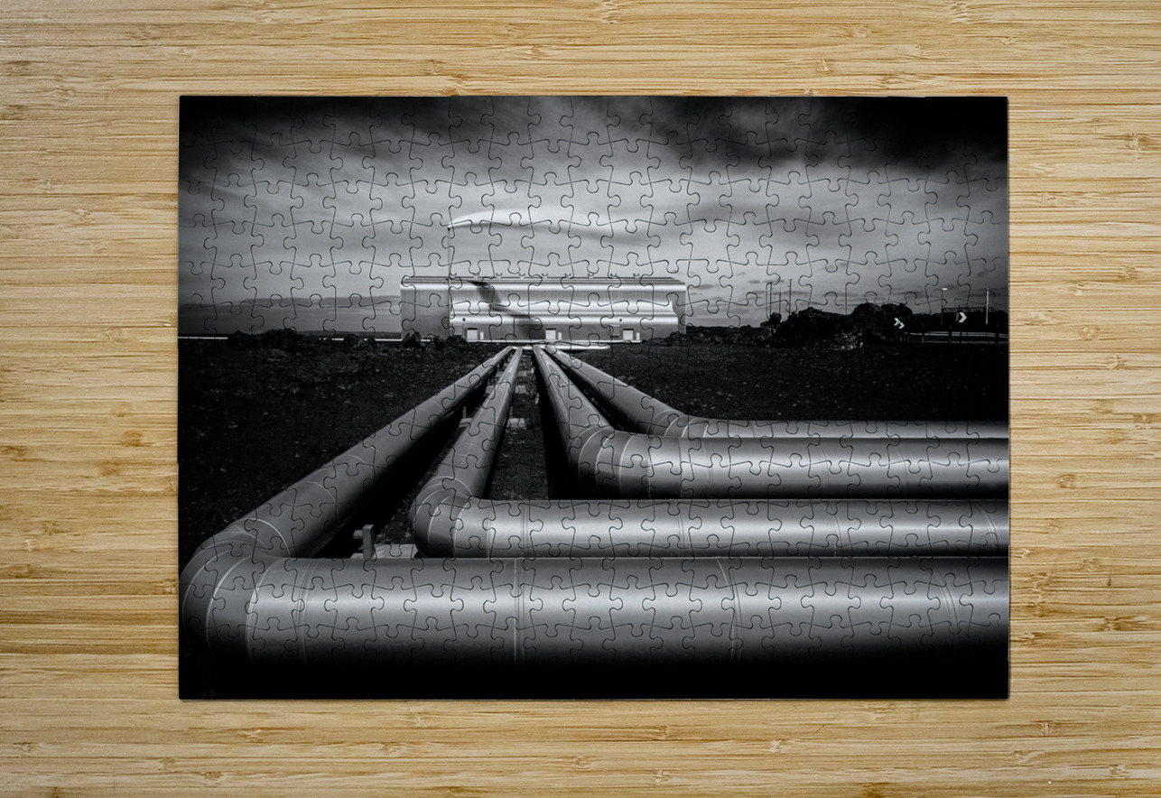 Reykjanesvirkjun Dave Bowman Puzzle printing