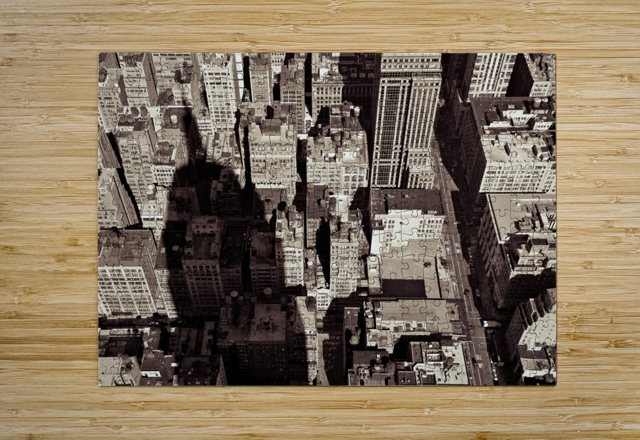 New York Shadow Dave Bowman Puzzle printing