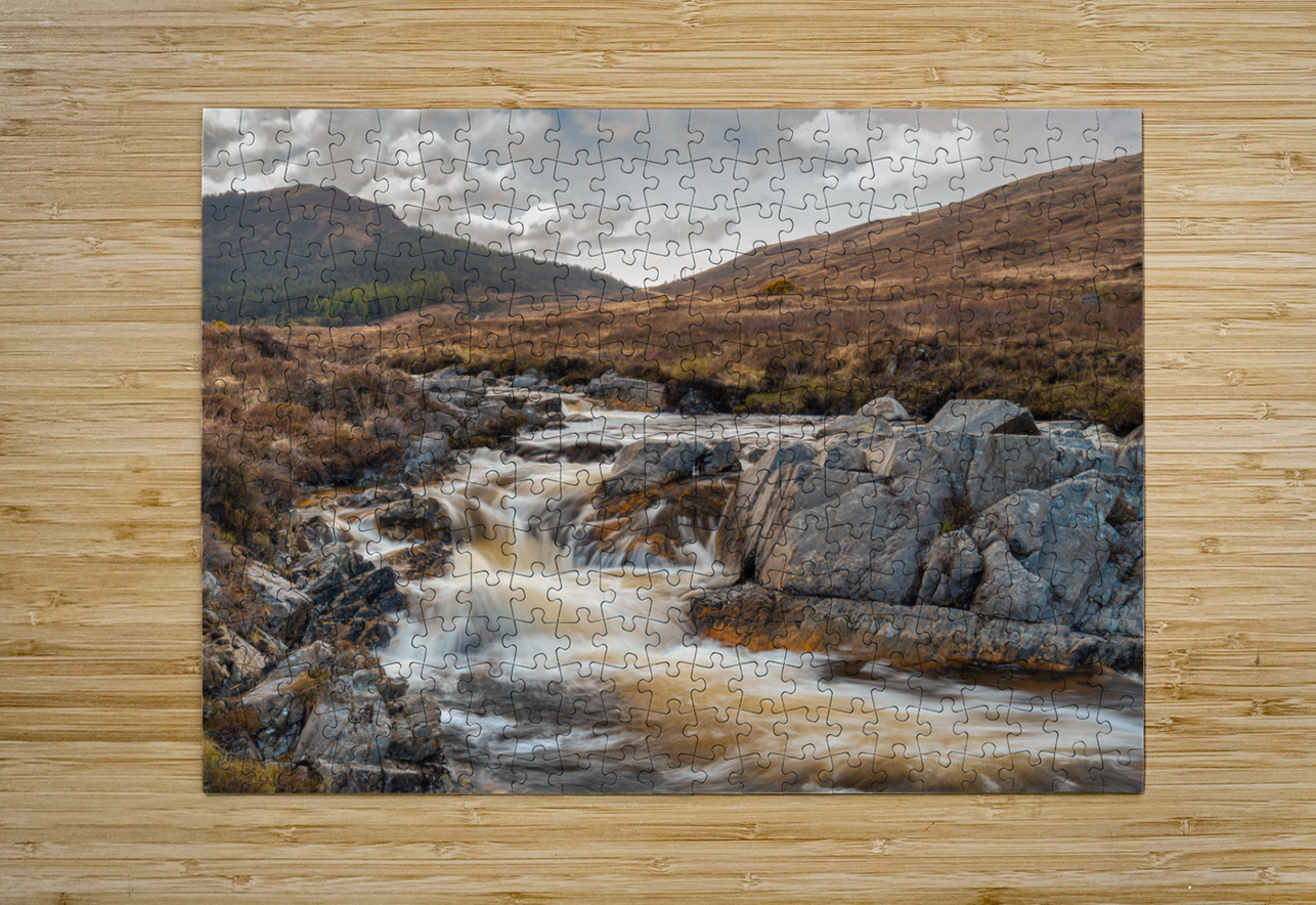 Glen Sannox Burn Dave Bowman Puzzle printing