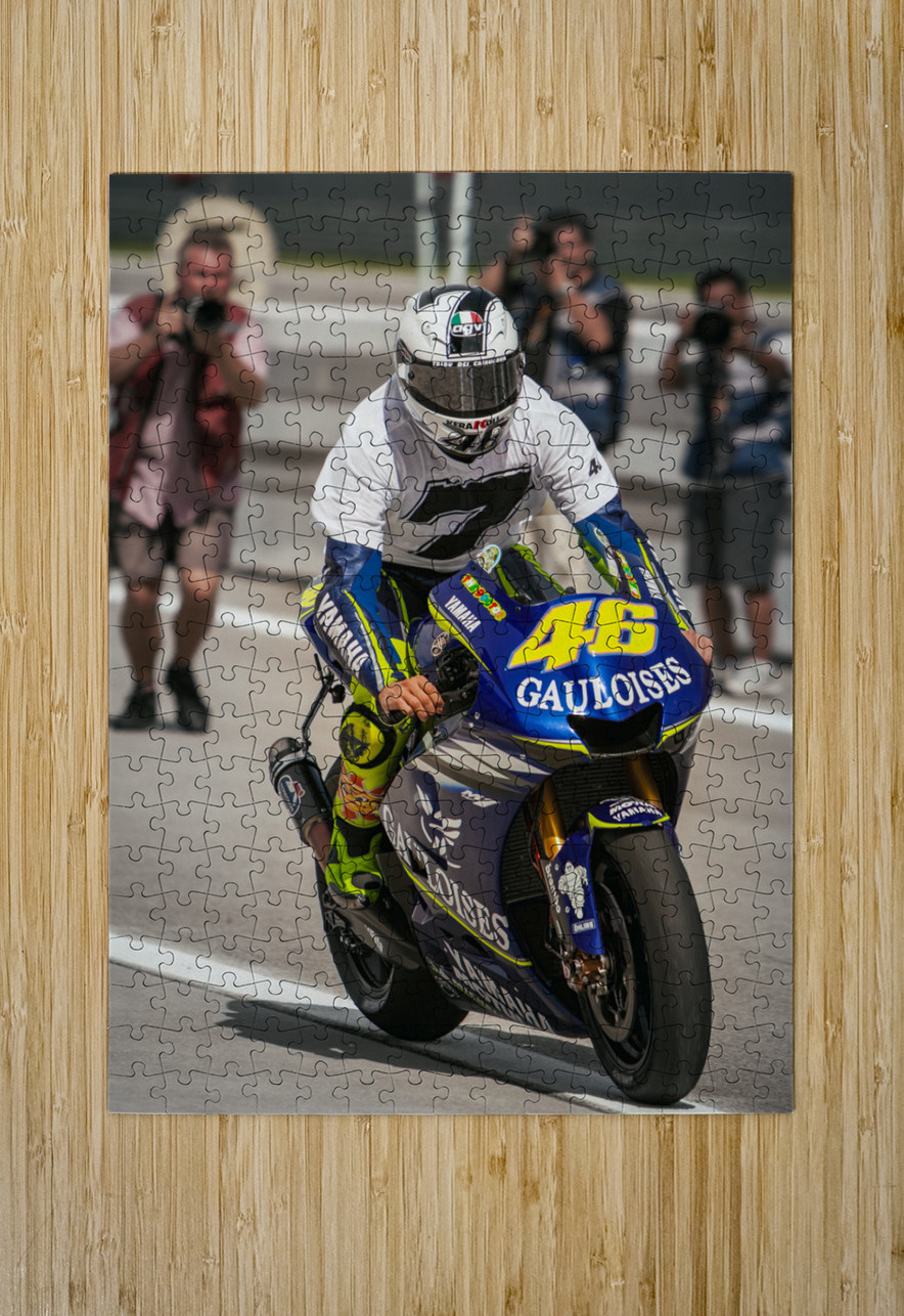 Valentino Rossi MotoGP Title No 7 Dave Bowman Puzzle printing