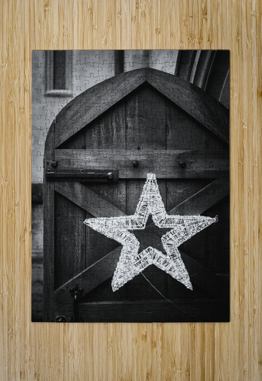 Bath Abbey Christmas Star Dave Bowman Puzzle printing