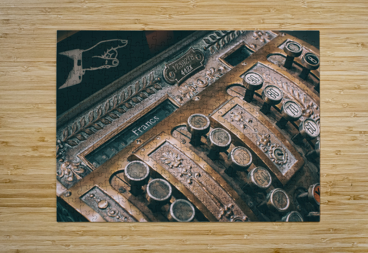 Old Till Dave Bowman Puzzle printing