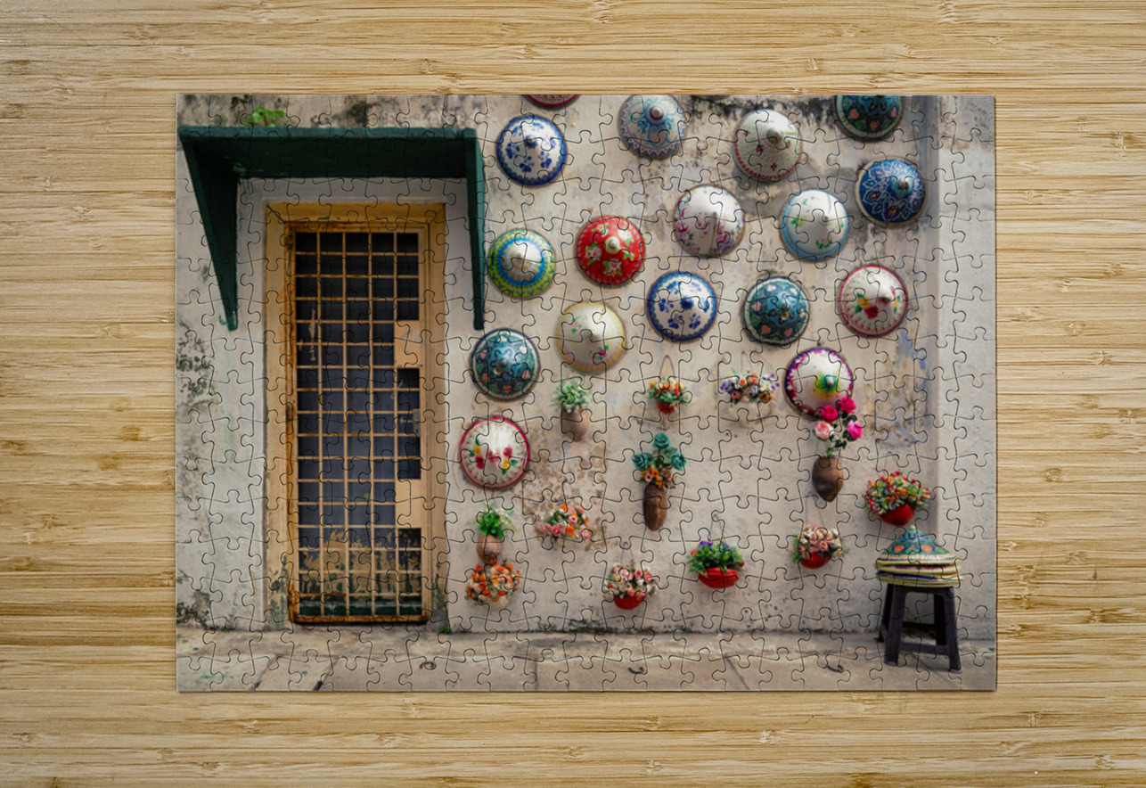 Ipoh Hats and Blooms Dave Bowman Puzzle printing