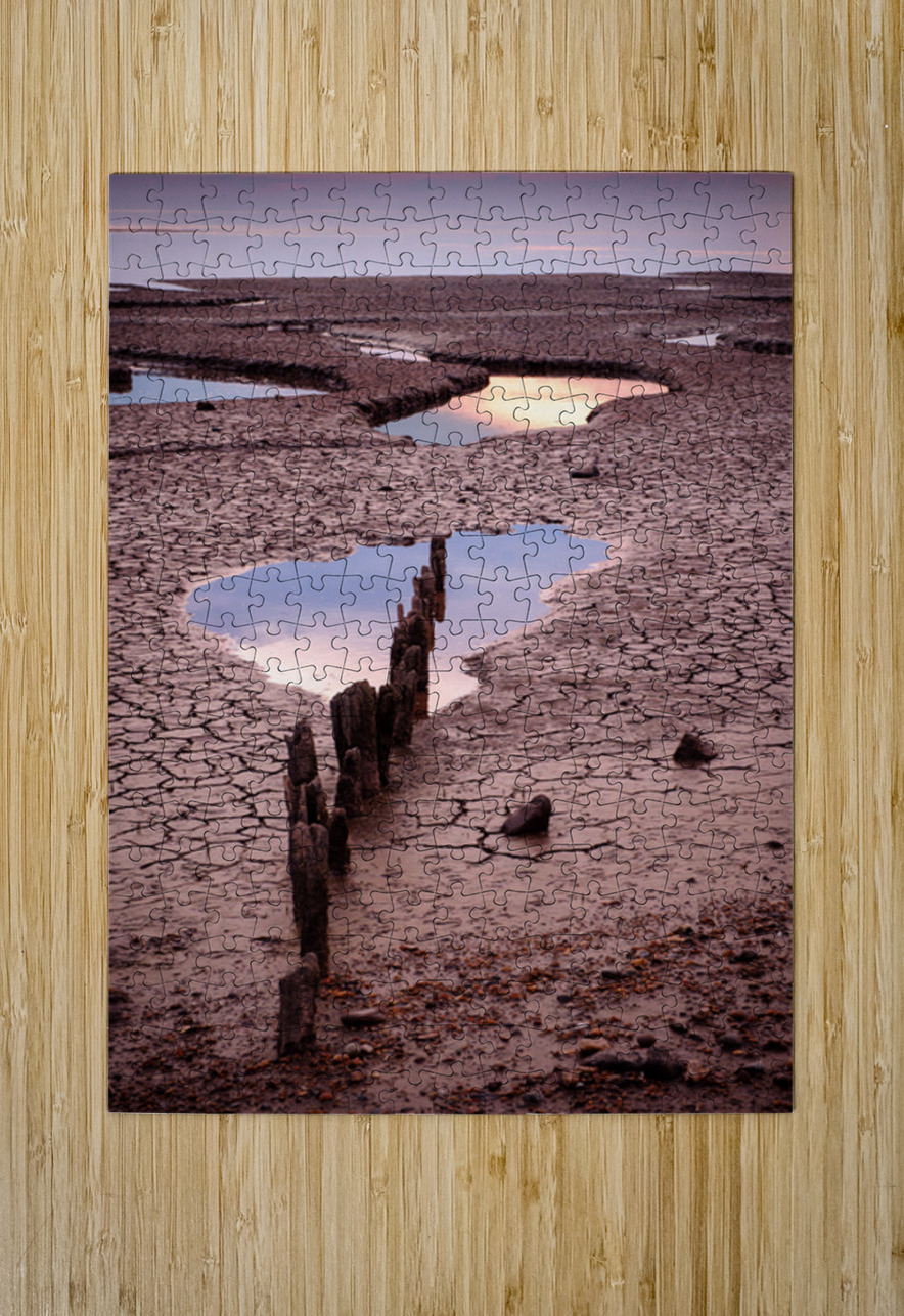 Snettisham Salt Marsh Dave Bowman Puzzle printing