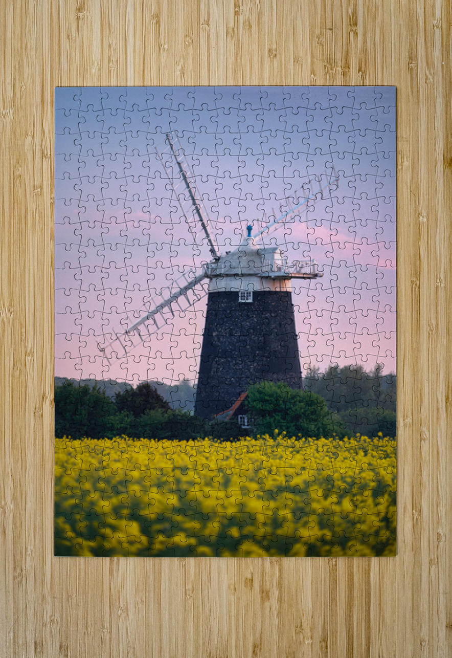 Burnham Overy Staithe Windmill Dave Bowman Puzzle printing