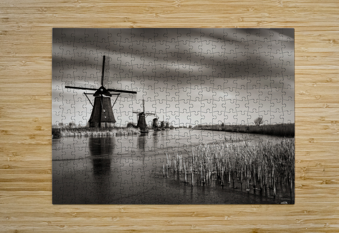 Kinderdijk Dave Bowman Puzzle printing