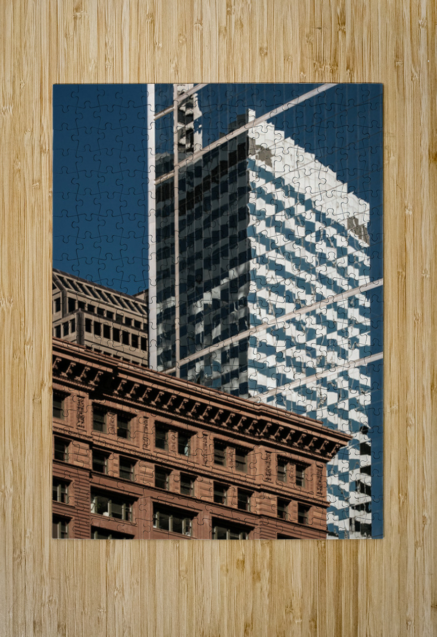 Chicago Old and New Dave Bowman Puzzle printing