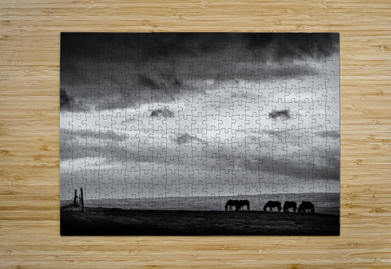 Days End at Hvammstangi Dave Bowman Puzzle printing