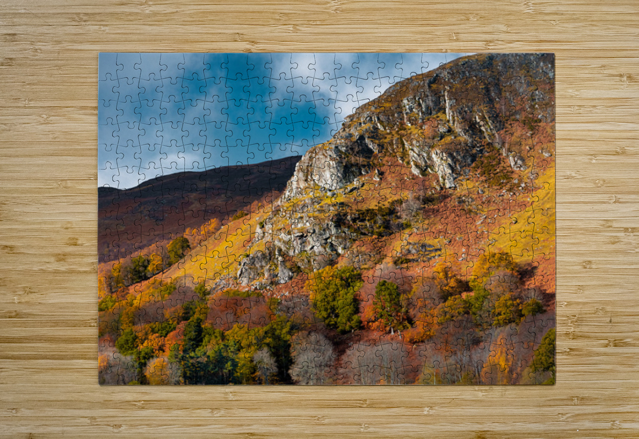 Autumn at Craigower Dave Bowman Puzzle printing