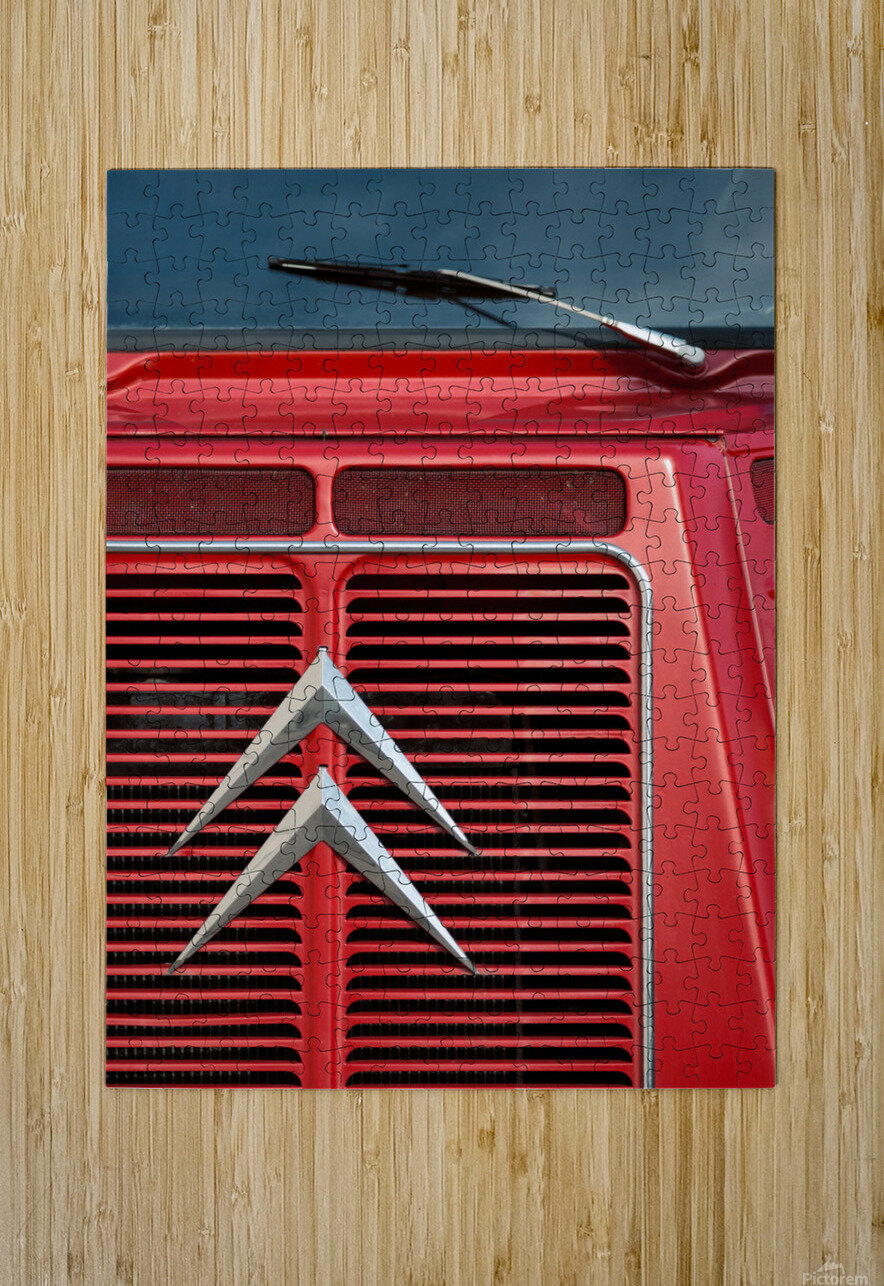 Citroen H Van Grill Dave Bowman Puzzle printing