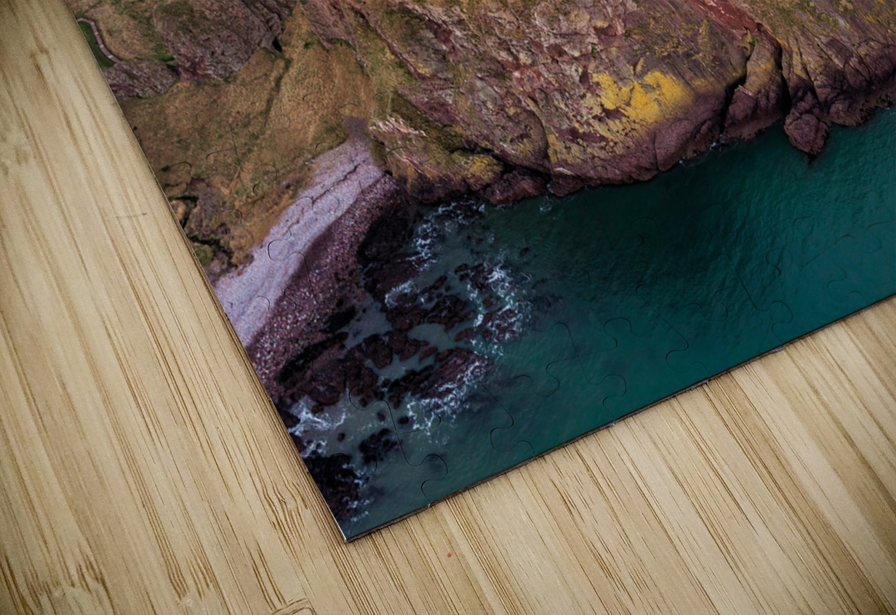 Dunnottar Castle Sunset Dave Bowman Puzzle