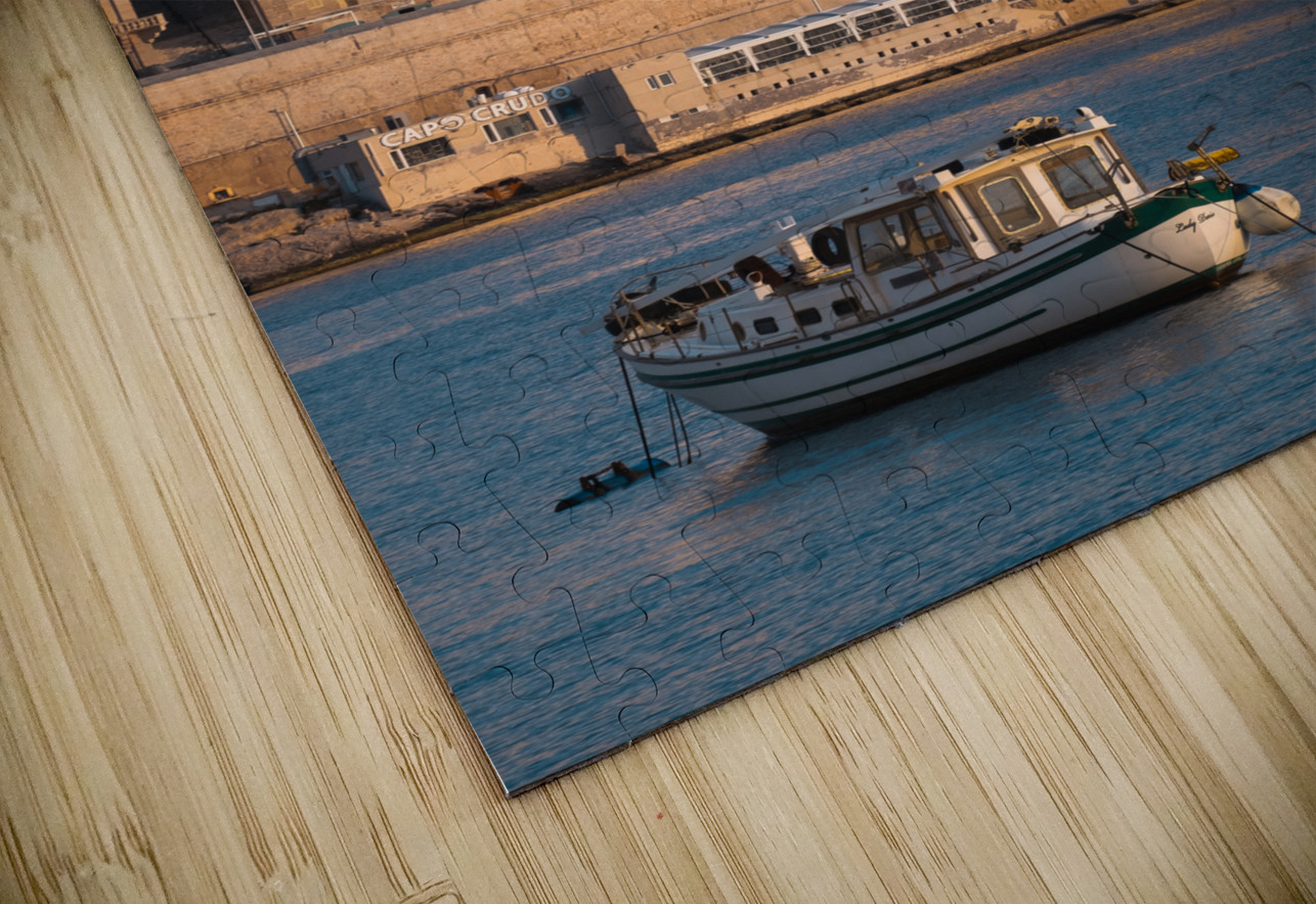 Evening Sunlight on Valletta Dave Bowman Puzzle