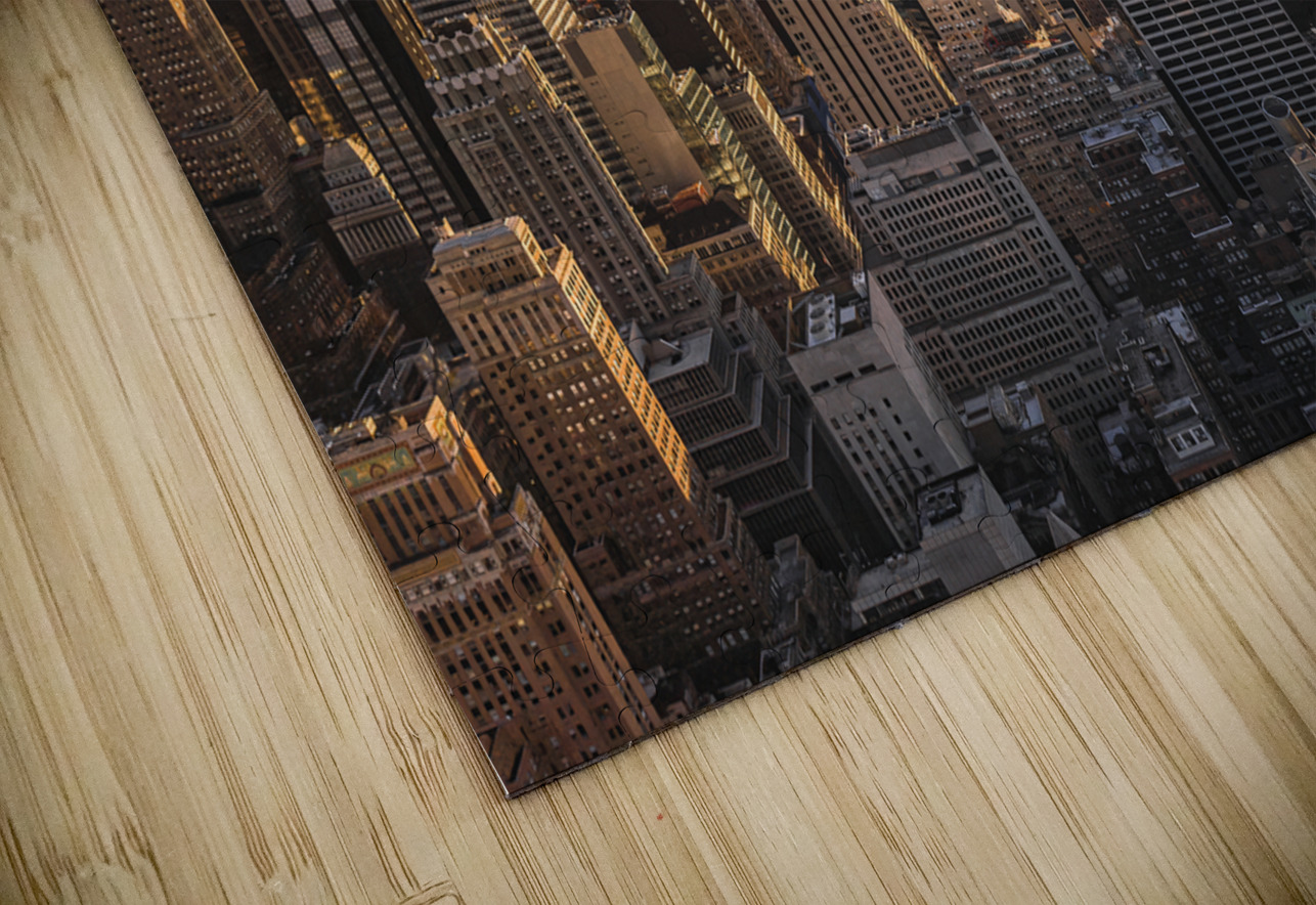 New York Sunset Dave Bowman Puzzle