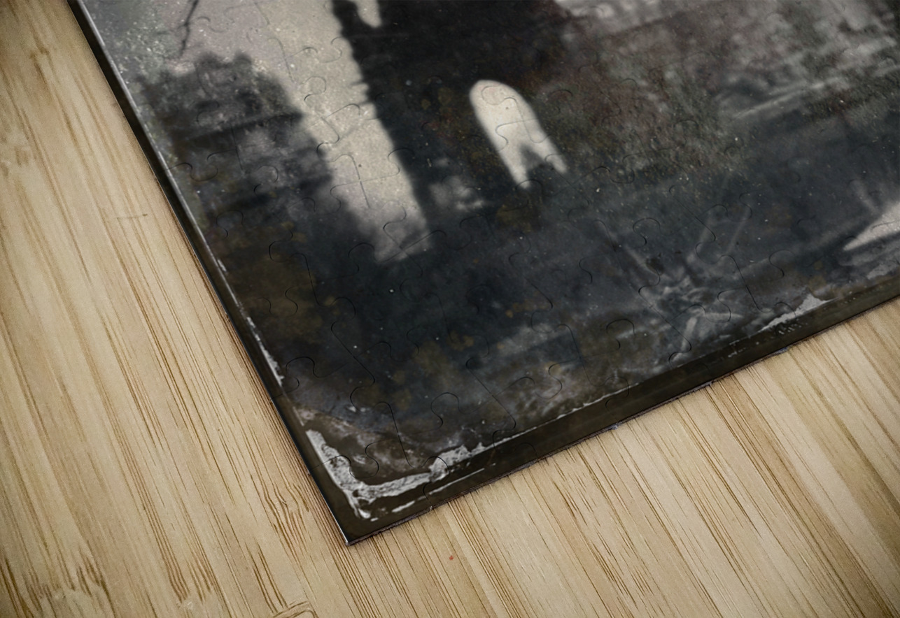 Scott Monument Silhouette Dave Bowman Puzzle