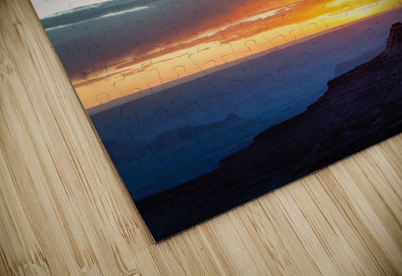 Canyon Sunset Dave Bowman Puzzle