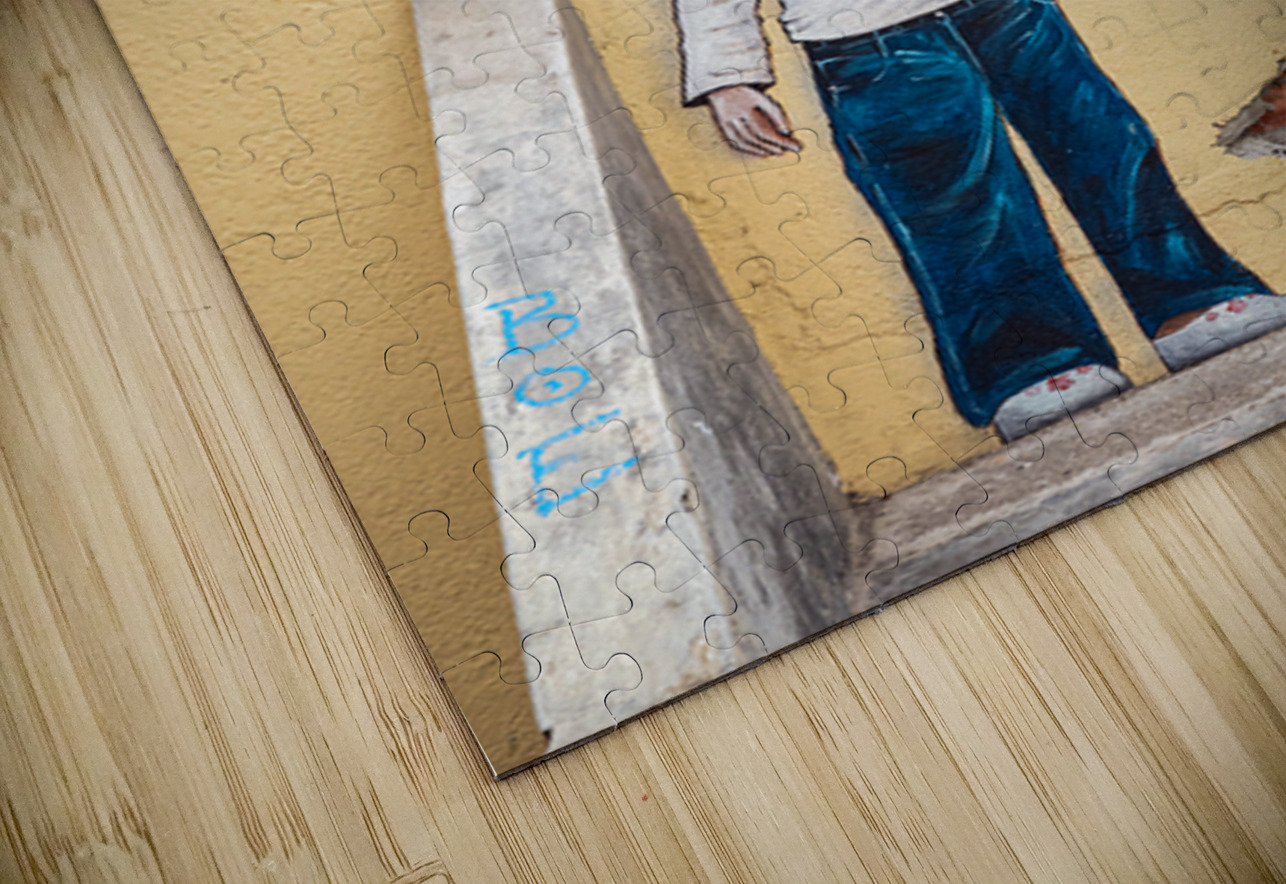 Ipoh Girl and Shutter Dave Bowman Puzzle