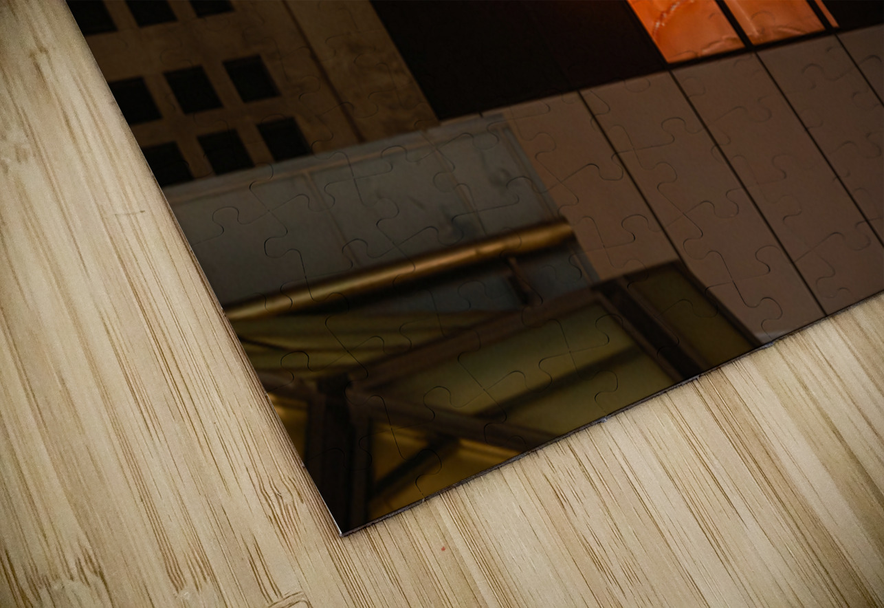 Kyoto Tower Reflection Dave Bowman Puzzle