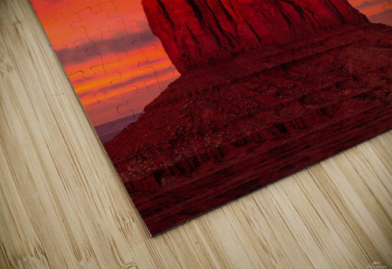Last Light in Monument Valley Dave Bowman Puzzle