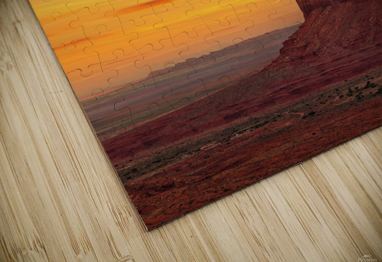 Red Tip Sunset Dave Bowman Puzzle