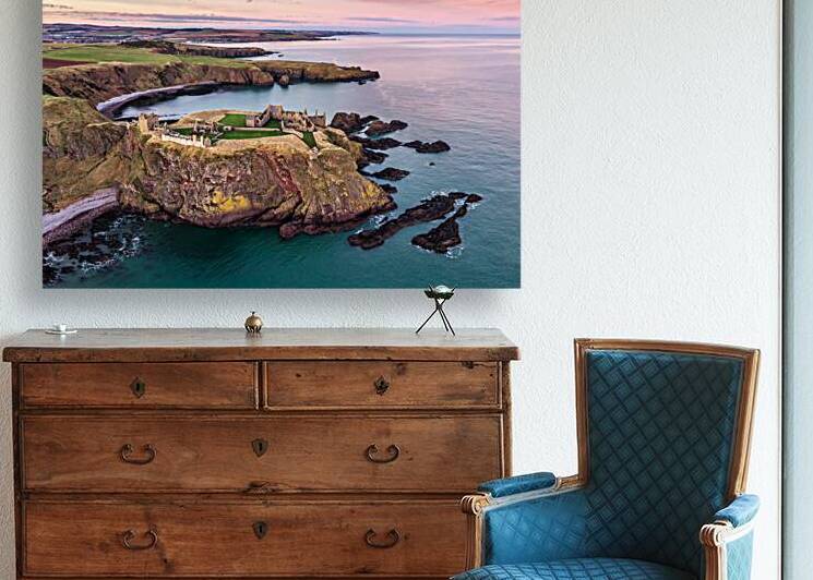 Dunnottar Castle Sunset by Dave Bowman