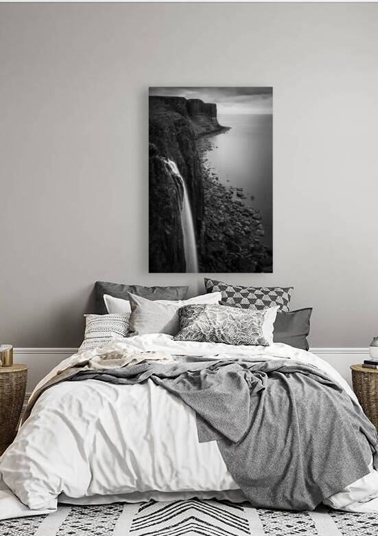 Kilt Rock Waterfall by Dave Bowman