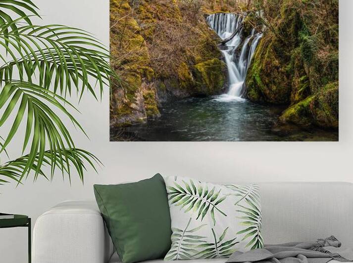 Woodland Waterfall by Dave Bowman