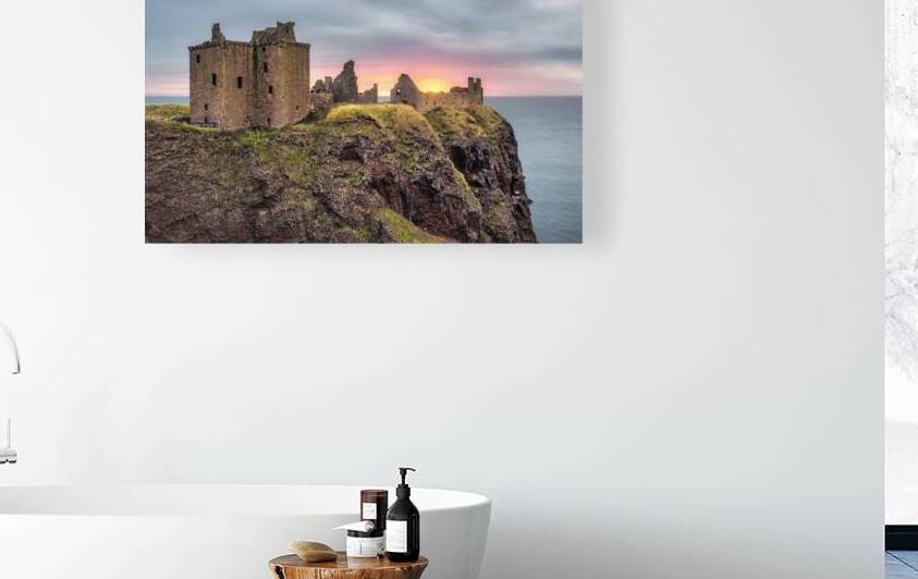Daybreak at Dunnottar by Dave Bowman