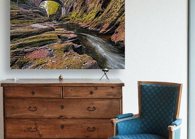 Gannochy Bridge by Dave Bowman