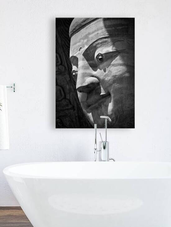 Stone Buddha by Dave Bowman