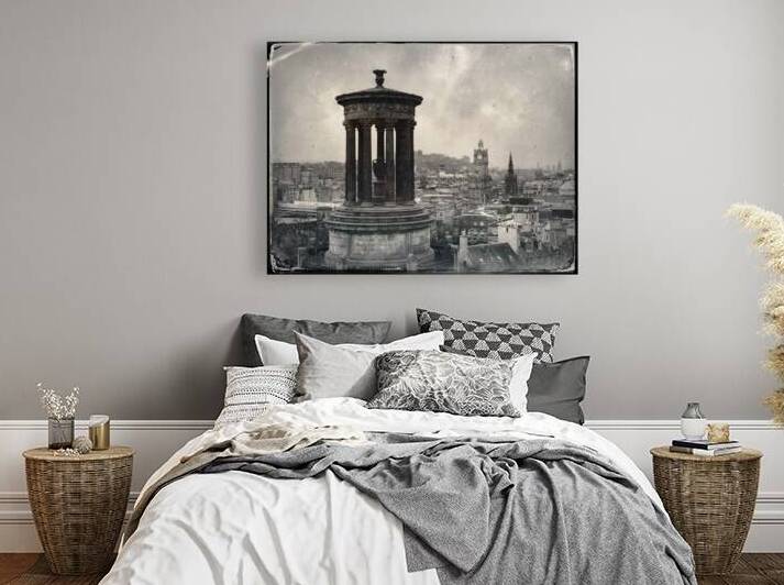 Edinburgh from Calton Hill I by Dave Bowman