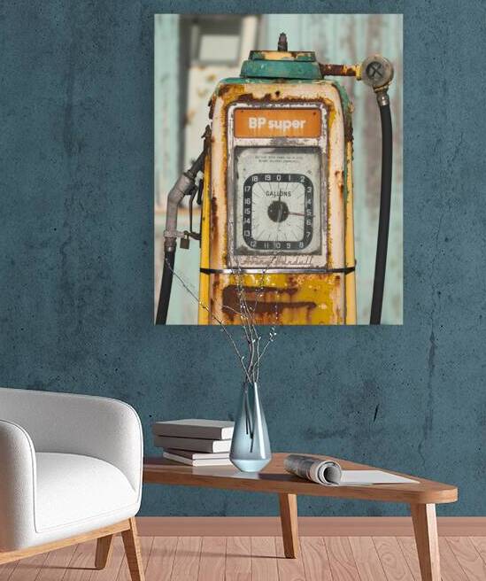 Old Petrol Pump by Dave Bowman