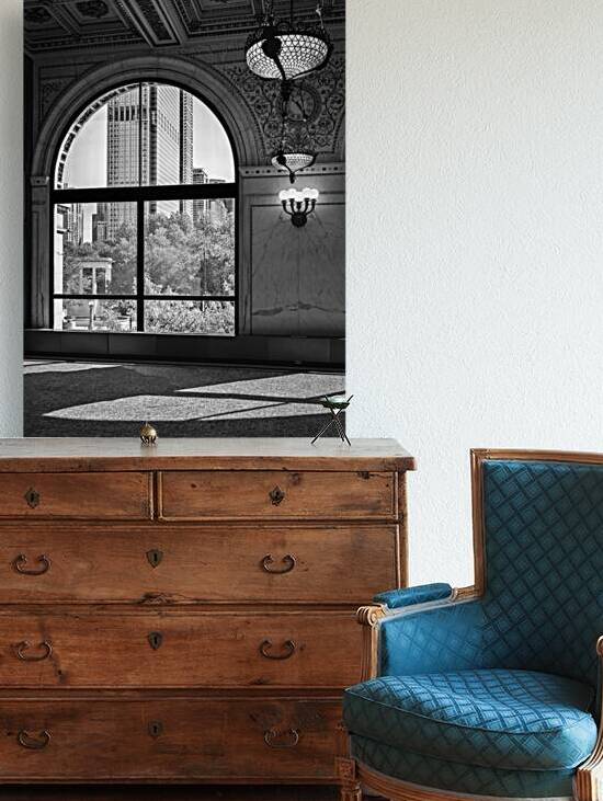 Chicago Cultural Center Window by Dave Bowman