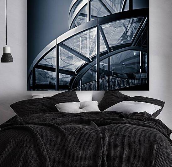 Futuristic Staircase by Dave Bowman