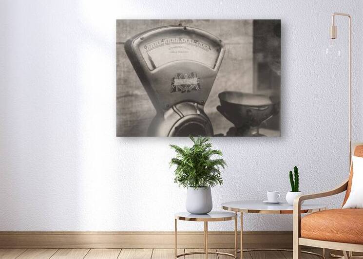 Vintage Weighing Scale by Dave Bowman