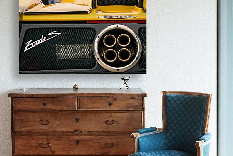 Pagani Zonda S Rear by Dave Bowman