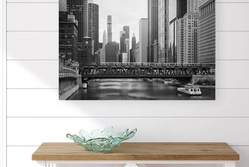 Wells Street Bridge by Dave Bowman