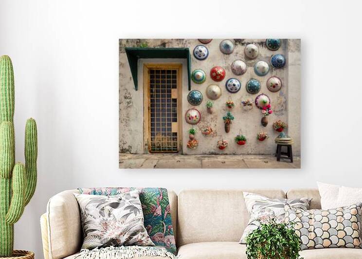 Ipoh Hats and Blooms by Dave Bowman