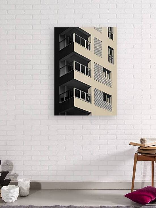 Apartment Balconies by Dave Bowman