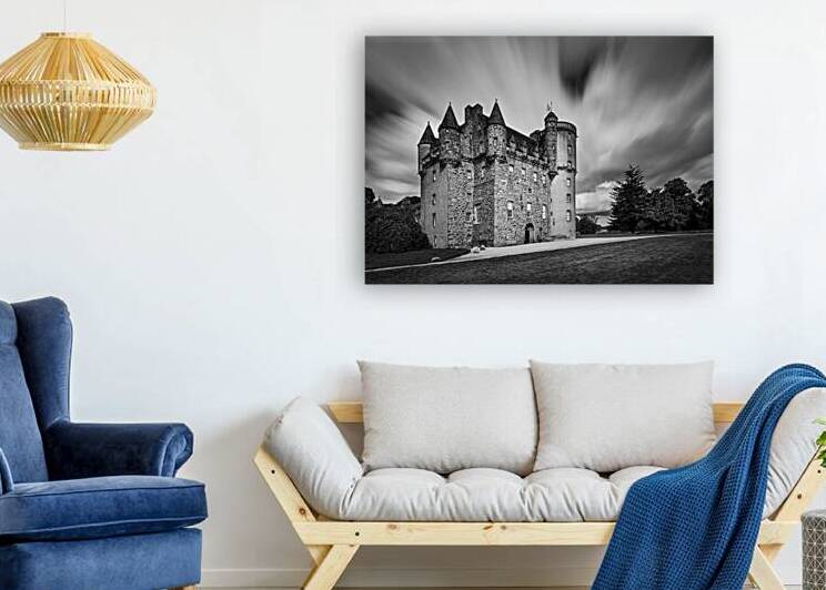 Clouds Over Castle Fraser by Dave Bowman