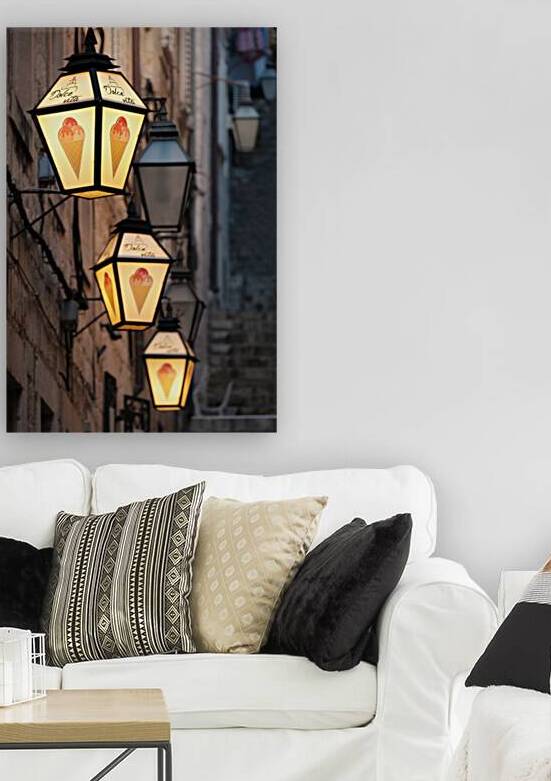 Ice Cream Lamps by Dave Bowman