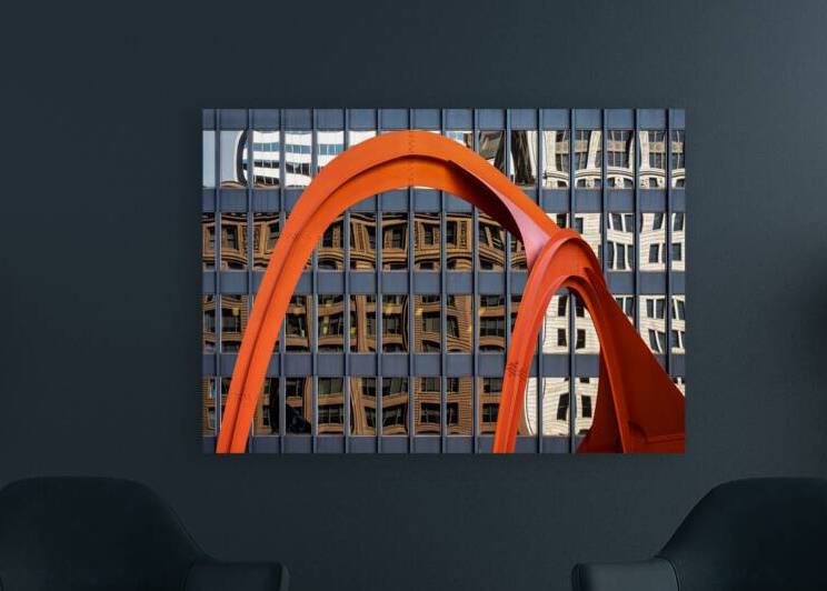 Flamingo Reflections by Dave Bowman