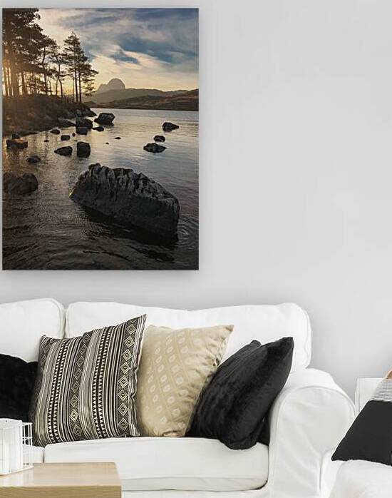 Loch Druim Suardalain Sunrise by Dave Bowman