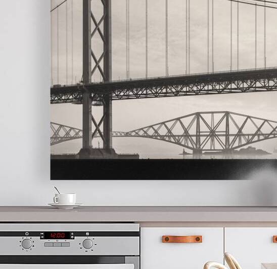 Forth Road and Rail Bridges by Dave Bowman