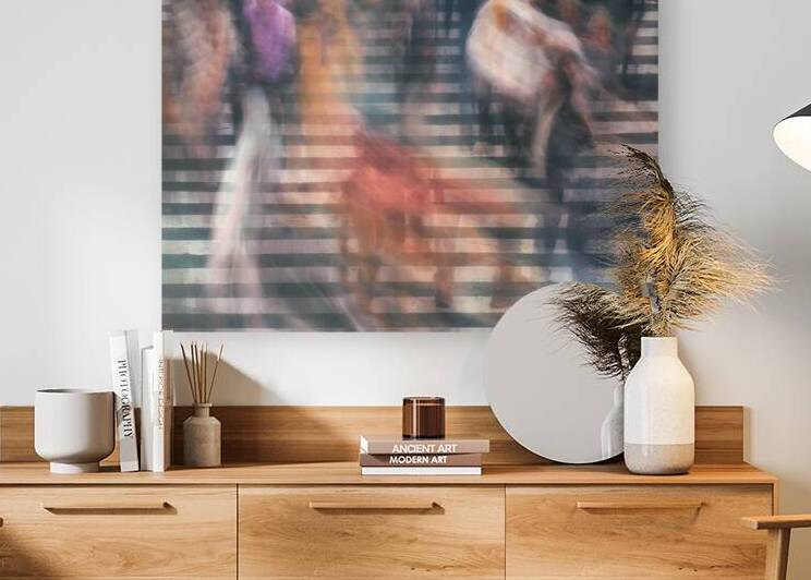 Shibuya Crossing by Dave Bowman