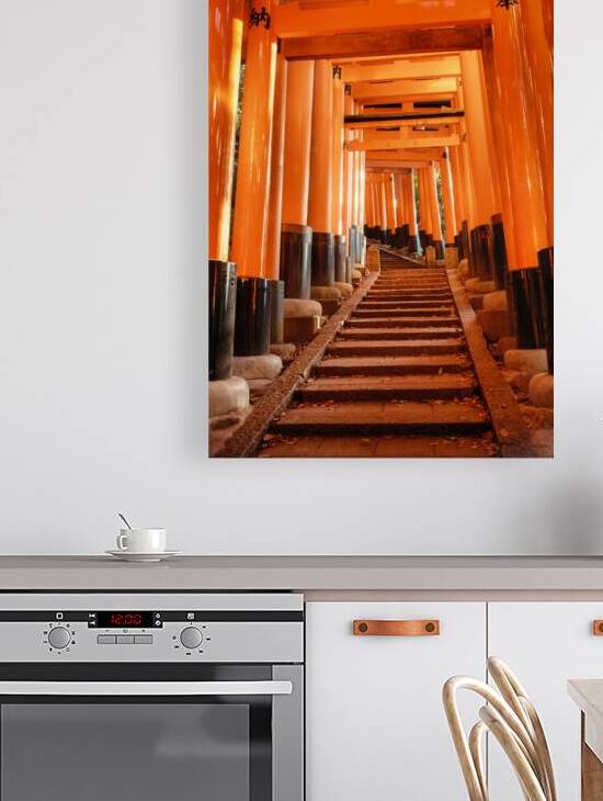 Torii Ascent at Fushimi Inari by Dave Bowman