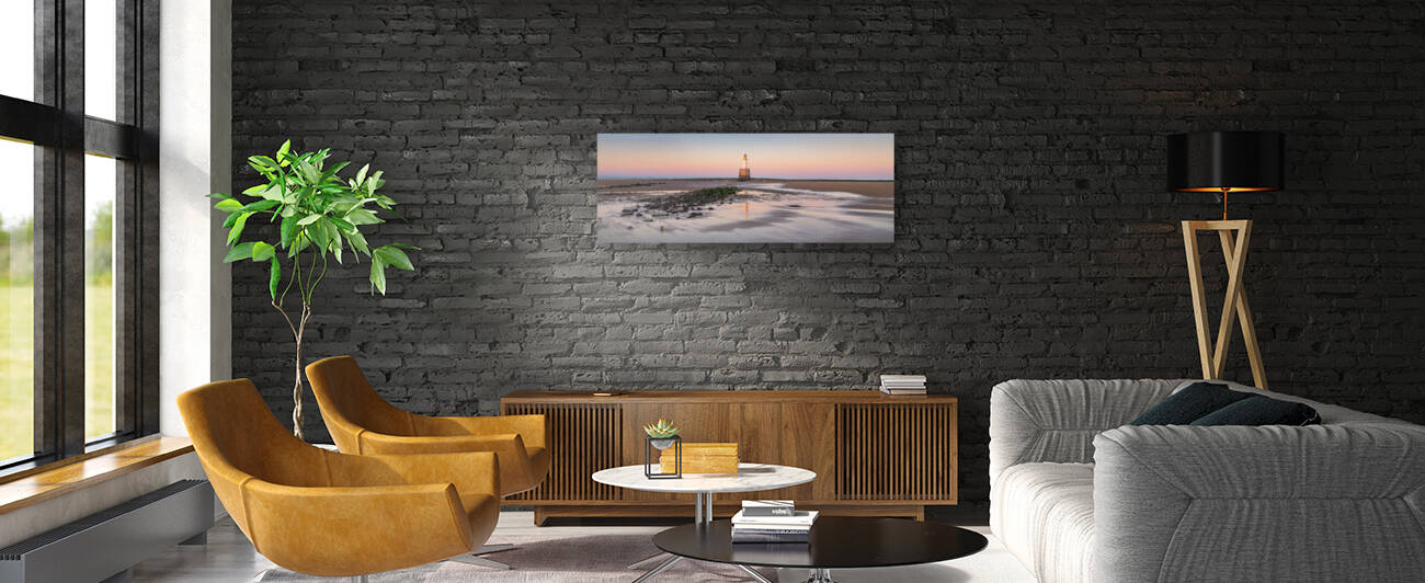 Rattray Head Lighthouse Panoramic by Dave Bowman