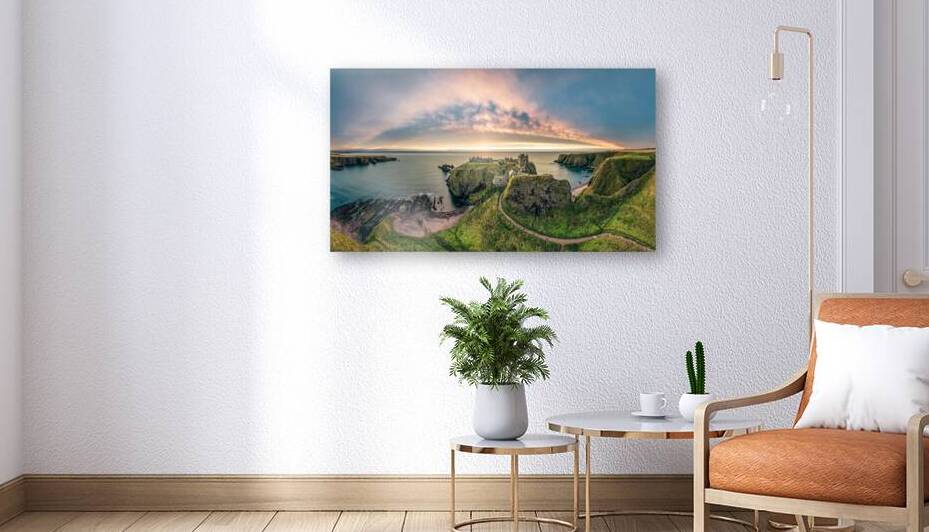 Path to Dunnottar Castle by Dave Bowman